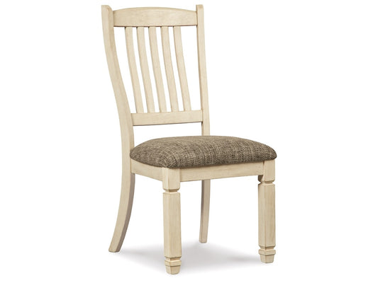 Signature Design by Ashley - Bolanburg Dining Uph Side Chair (Set Of 2) in Two-Tone - D647-01 veiw 1