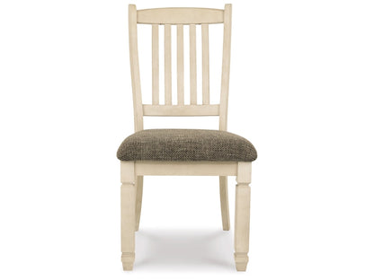 Signature Design by Ashley - Bolanburg Dining Uph Side Chair (Set Of 2) in Two-Tone - D647-01 veiw 3