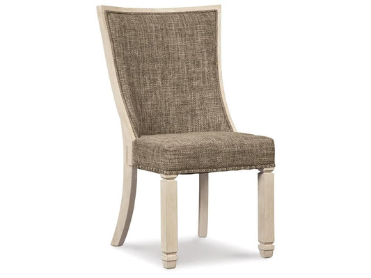 Signature Design by Ashley - Bolanburg Dining Uph Side Chair (Set Of 2) in Two-Tone - D647-02 veiw 1