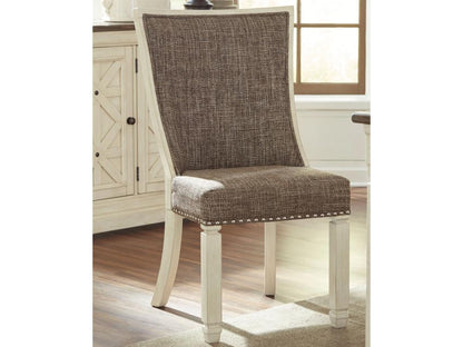 Signature Design by Ashley - Bolanburg Dining Uph Side Chair (Set Of 2) in Two-Tone - D647-02 veiw 2