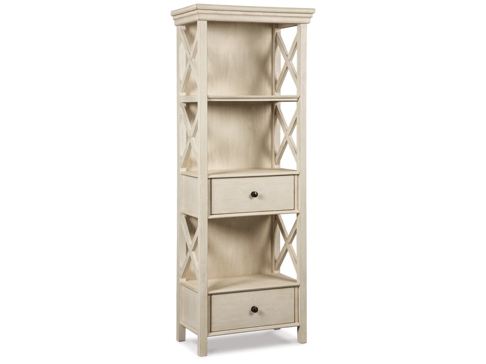 Signature Design by Ashley - Bolanburg Display Cabinet in Antique White - D647-76 veiw 1