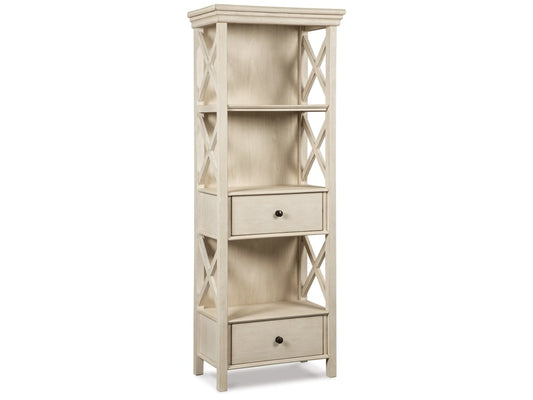 Signature Design by Ashley - Bolanburg Display Cabinet in Antique White - D647-76 veiw 1
