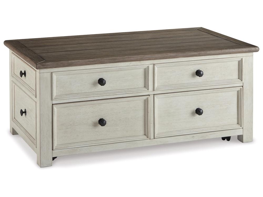 Signature Design by Ashley - Bolanburg Lift Top Cocktail Table in Two-Tone - T637-20 veiw 1