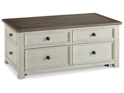 Signature Design by Ashley - Bolanburg Lift Top Cocktail Table in Two-Tone - T637-20 veiw 1
