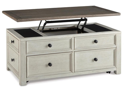 Signature Design by Ashley - Bolanburg Lift Top Cocktail Table in Two-Tone - T637-20 veiw 4