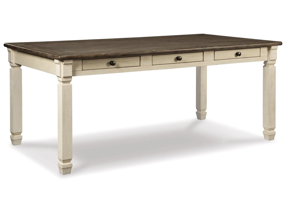Signature Design by Ashley - Bolanburg Rectangular Dining Room Table in Two-Tone - D647-25 veiw 1