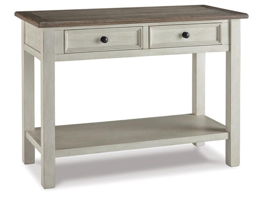 Signature Design by Ashley - Bolanburg Sofa Table in Two-Tone - T637-4 veiw 1