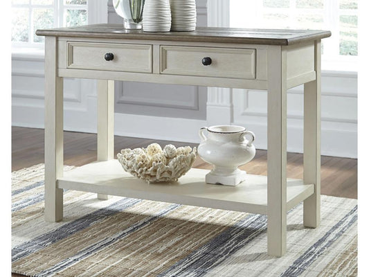 Signature Design by Ashley - Bolanburg Sofa Table in Two-Tone - T637-4 veiw 2