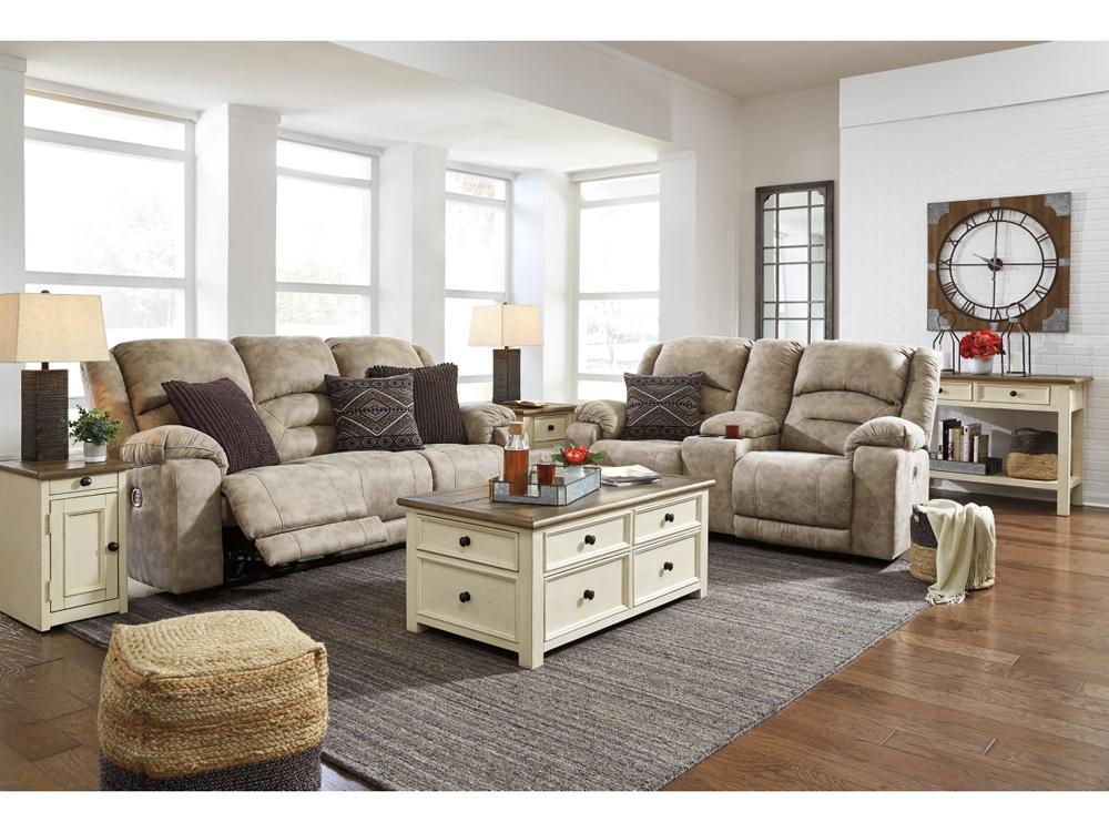 Signature Design by Ashley - Bolanburg Sofa Table in Two-Tone - T637-4 veiw 3