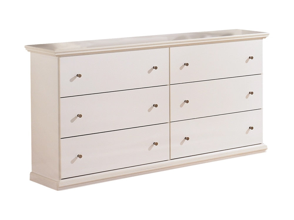 Signature Design by Ashley - Bostwick Shoals Dresser in White - B139-31 veiw 1