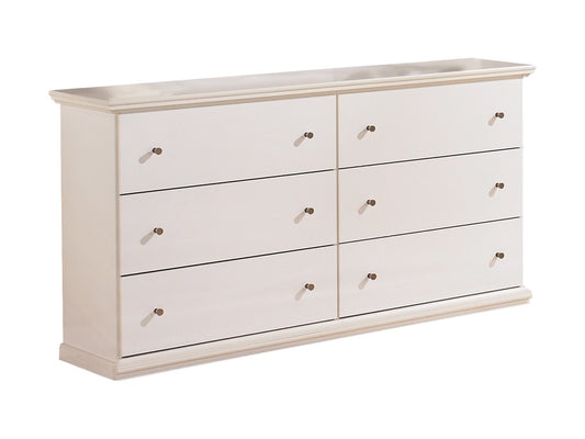 Signature Design by Ashley - Bostwick Shoals Dresser in White - B139-31 veiw 1