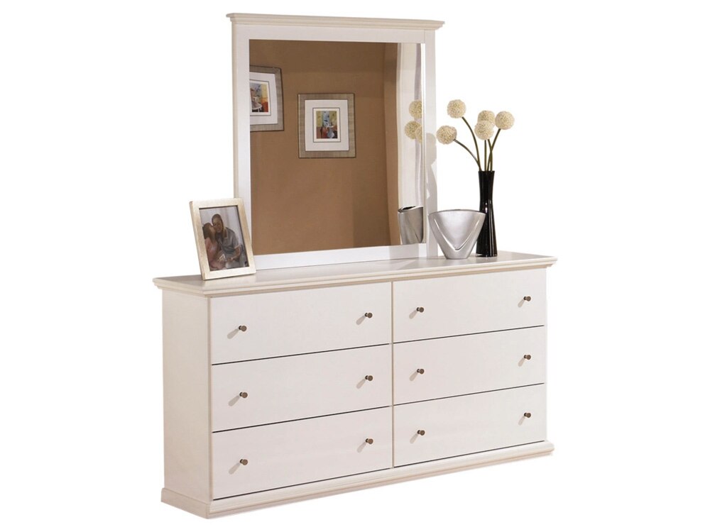 Signature Design by Ashley - Bostwick Shoals Dresser in White - B139-31 veiw 4
