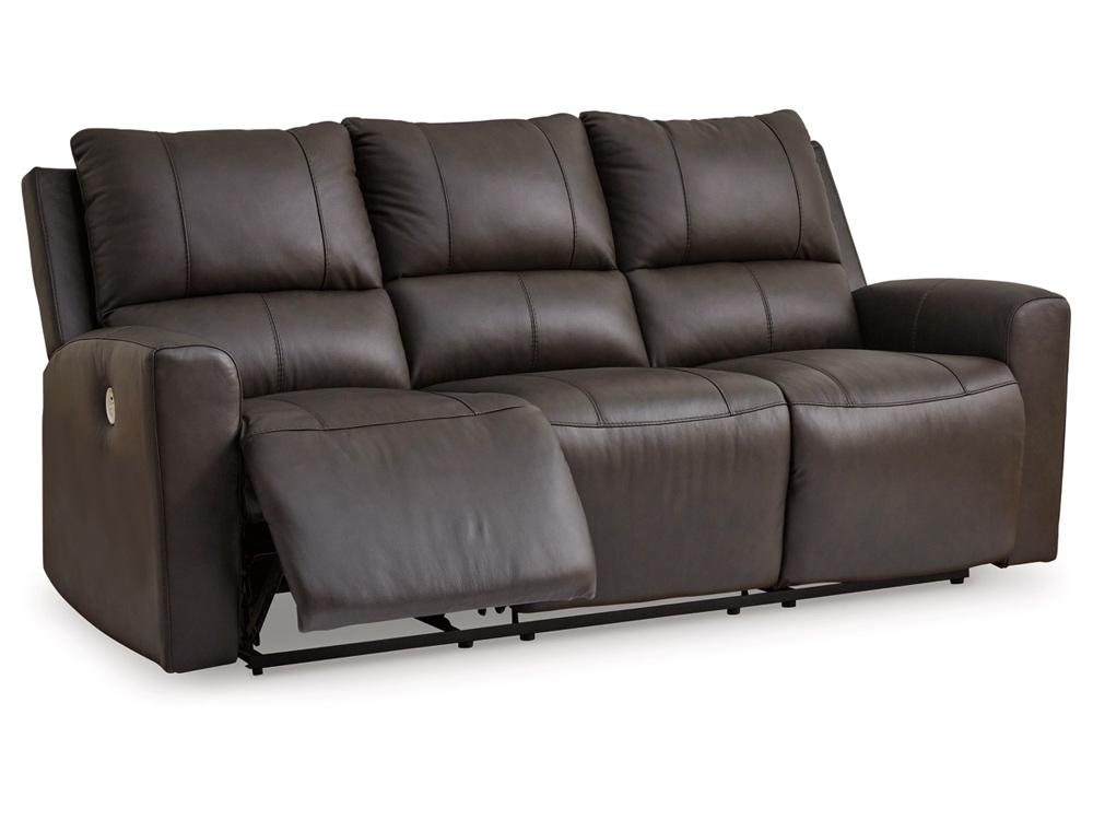 Signature Design by Ashley - Boxmere Reclining Power Sofa in Storm - U1310087 veiw 3