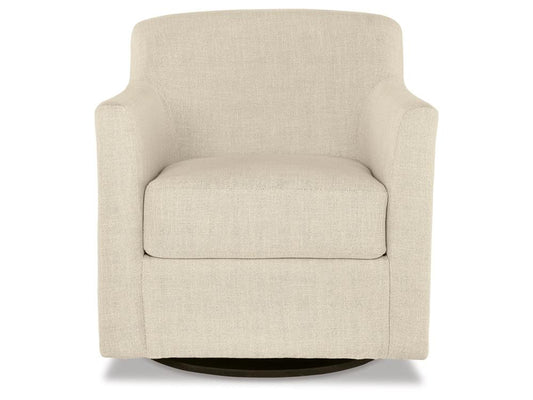 Signature Design by Ashley - Bradney Swivel Accent Chair in Linen - A3000325 veiw 1