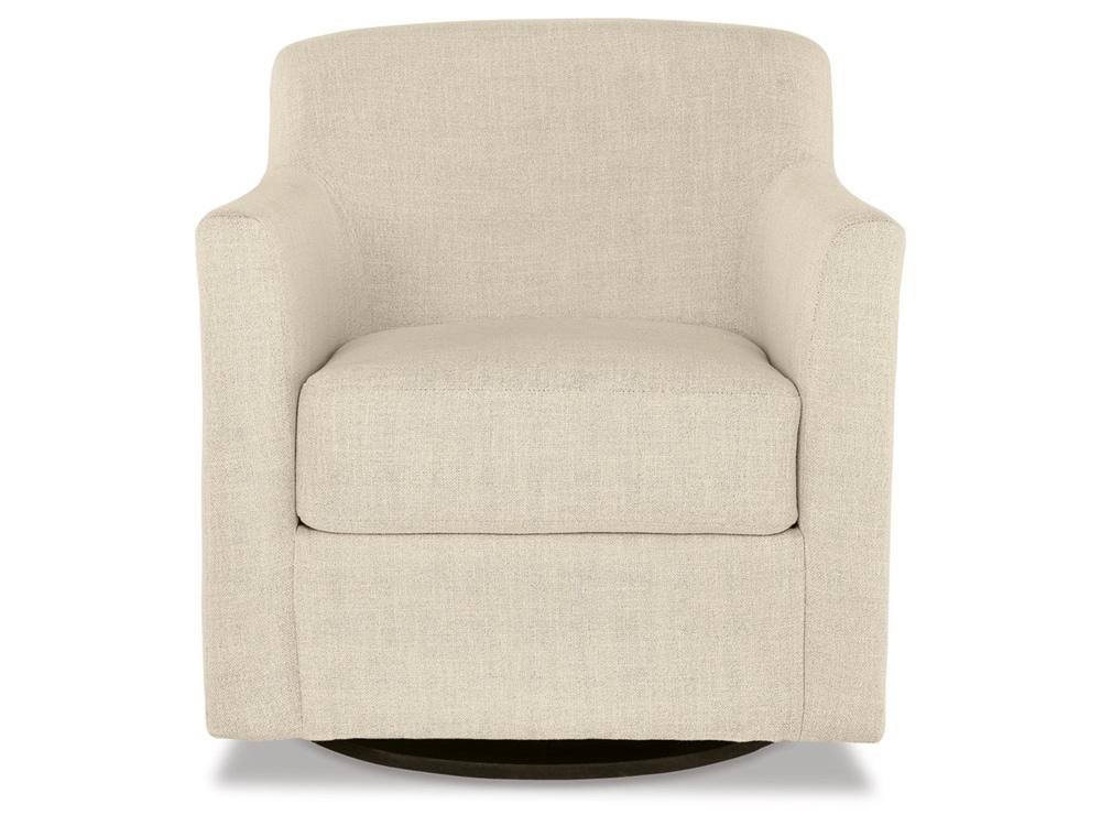 Signature Design by Ashley - Bradney Swivel Accent Chair in Linen - A3000325 veiw 3