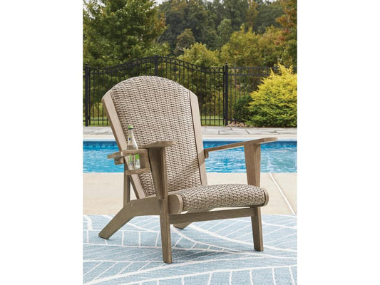 Signature Design by Ashley - Bradstreet Bay Adirondack Chair in Beige - P204-898 veiw 2