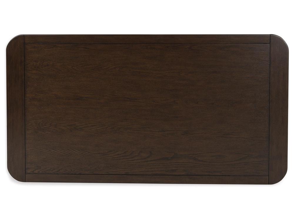 Signature Design by Ashley - Breckington Rectangular Cocktail Table in Dark Brown - T856-1 veiw 4