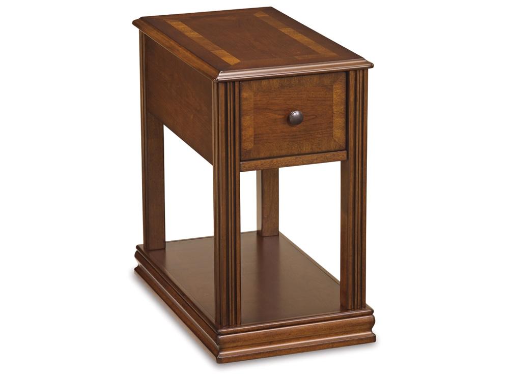 Signature Design by Ashley - Breegin Chair Side End Table in Brown - T007-527 veiw 1