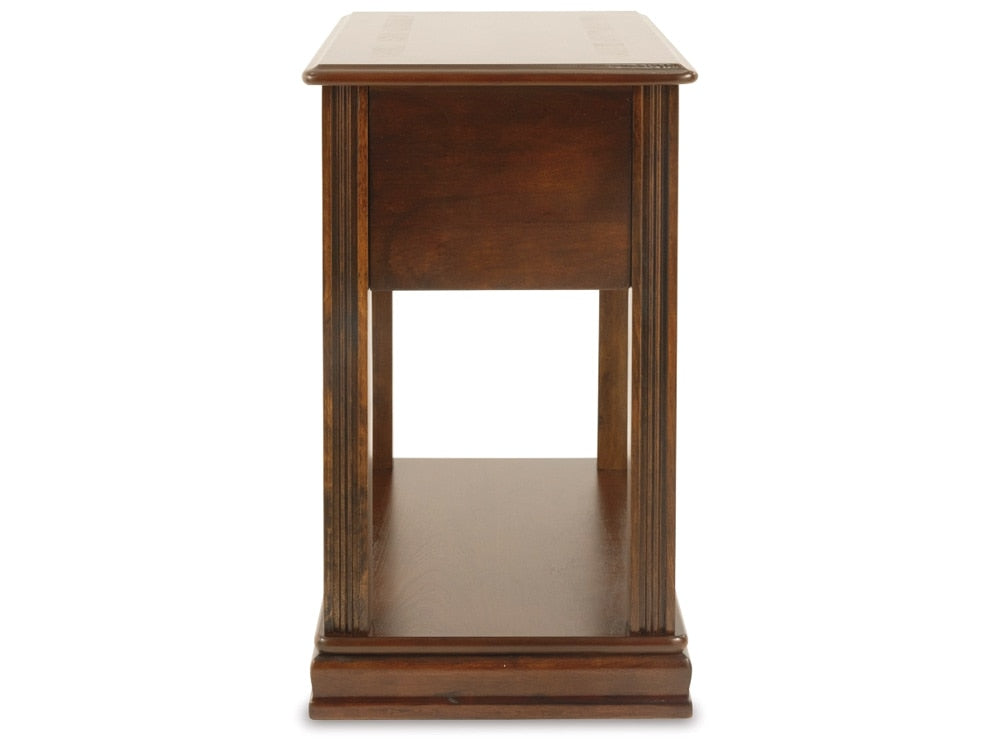 Signature Design by Ashley - Breegin Chair Side End Table in Brown - T007-527 veiw 4