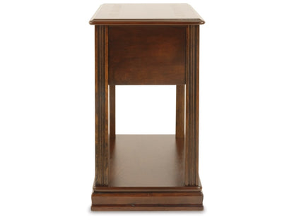 Signature Design by Ashley - Breegin Chair Side End Table in Brown - T007-527 veiw 4
