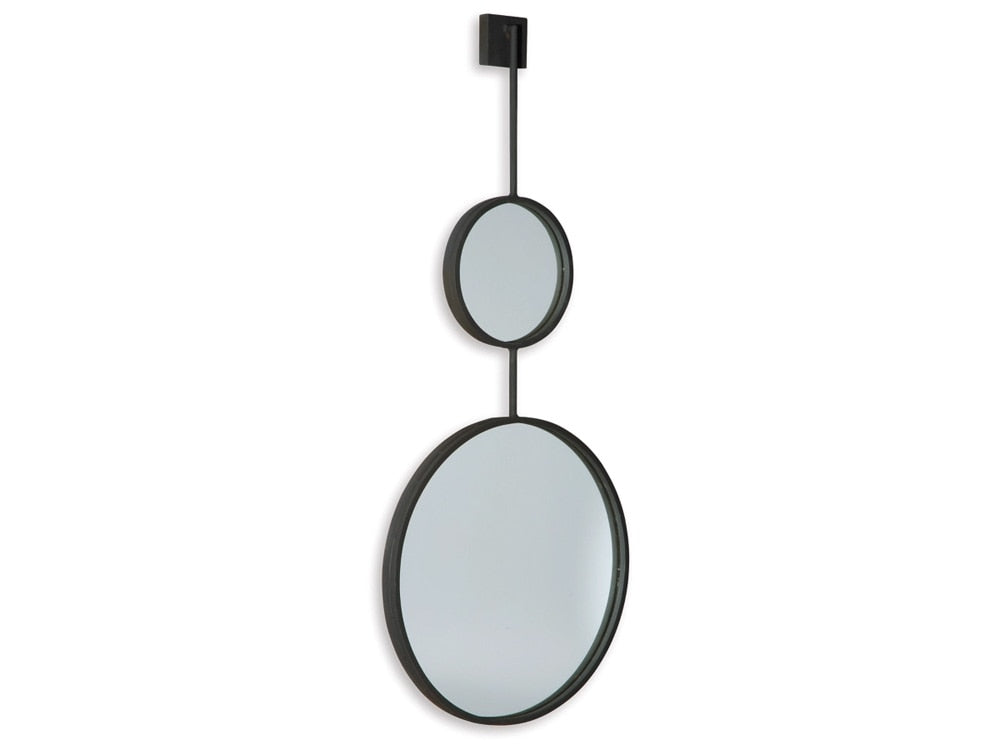Signature Design by Ashley - Brewer Accent Mirror in Black - A8010166 veiw 3