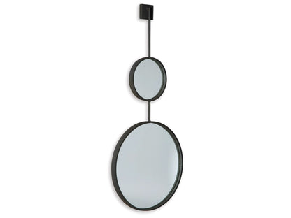 Signature Design by Ashley - Brewer Accent Mirror in Black - A8010166 veiw 3