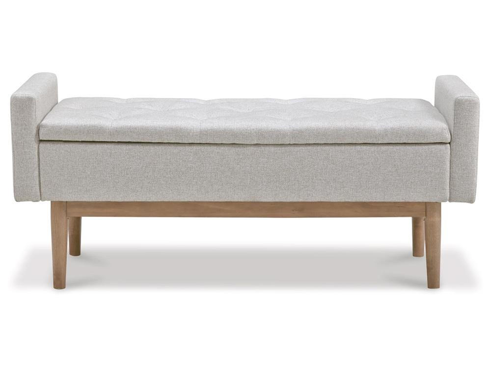 Signature Design by Ashley - Briarson Storage Bench in Beige/Brown - A3000247 veiw 1