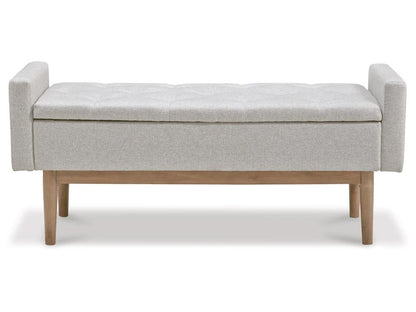 Signature Design by Ashley - Briarson Storage Bench in Beige/Brown - A3000247 veiw 1