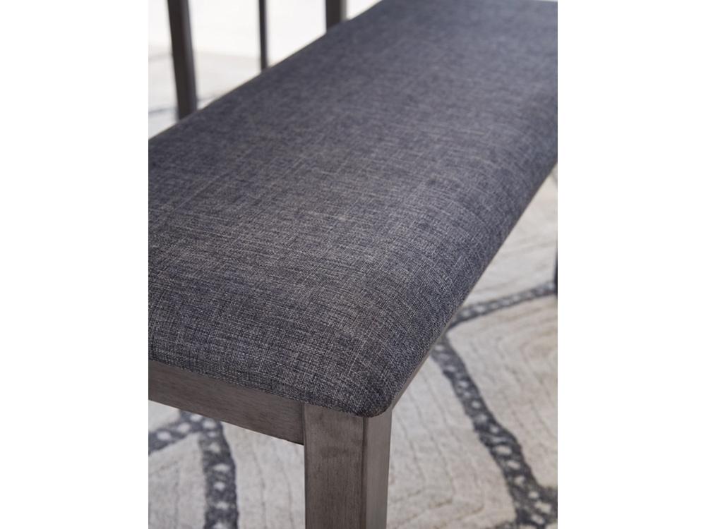 Signature Design by Ashley - Bridson Rect Drm Table (Set of 6) in Gray - D383-325 veiw 4