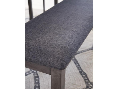 Signature Design by Ashley - Bridson Rect Drm Table (Set of 6) in Gray - D383-325 veiw 4