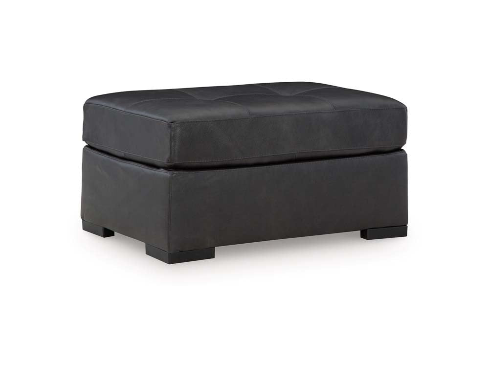 Signature Design by Ashley - Brindley Pier Oversized Accent Ottoman in Fog - 9950308 veiw 1