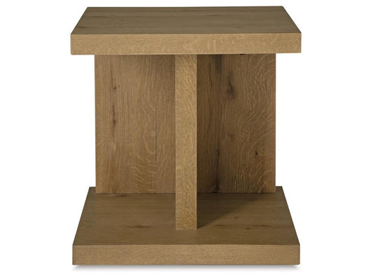 Signature Design by Ashley - Brinstead Chair Side End Table in Light Brown - T839-7 veiw 1