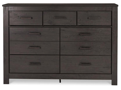 Signature Design by Ashley - Brinxton Dresser in Black - B249-31 veiw 2