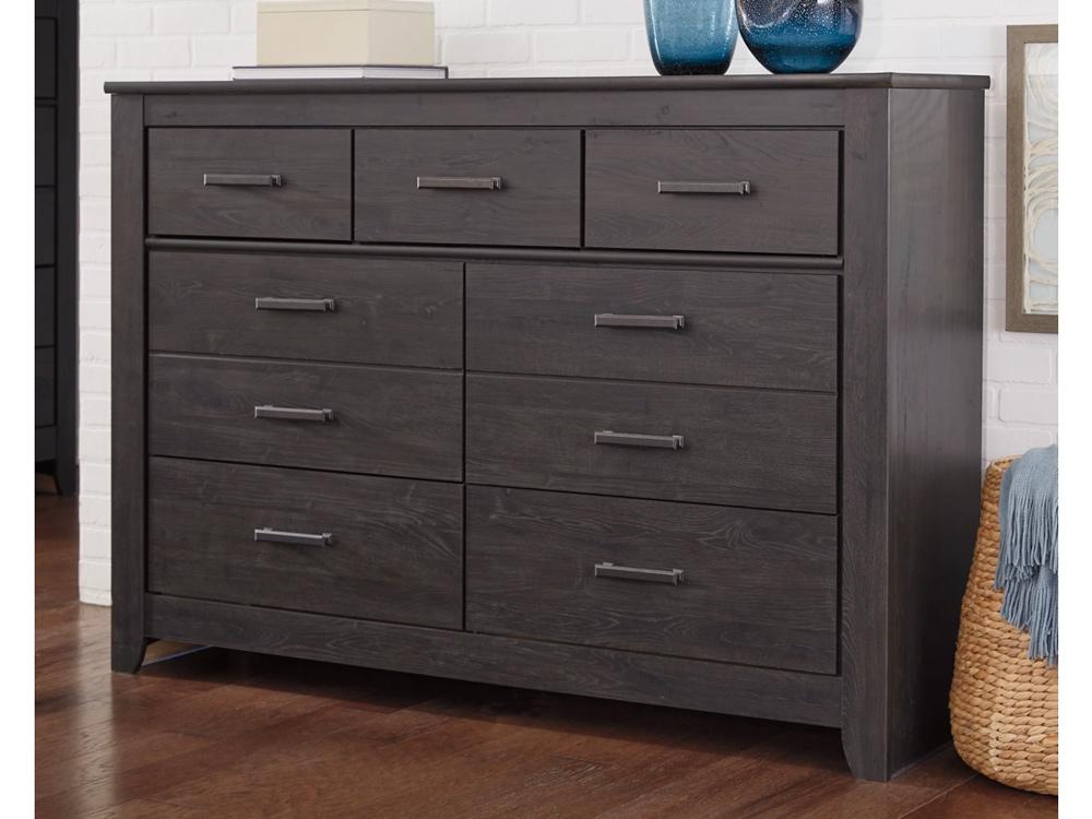 Signature Design by Ashley - Brinxton Dresser in Black - B249-31 veiw 3