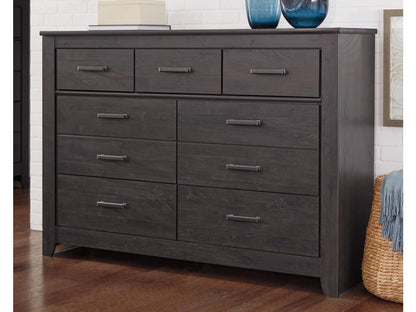 Signature Design by Ashley - Brinxton Dresser in Black - B249-31 veiw 3