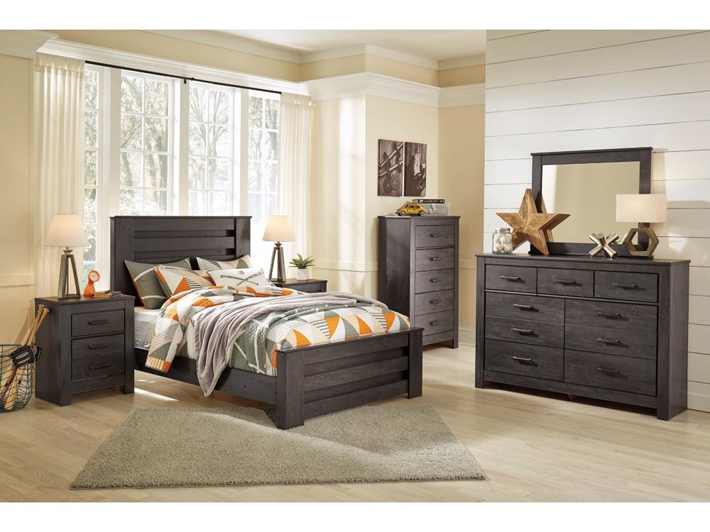 Signature Design by Ashley - Brinxton Dresser in Black - B249-31 veiw 4