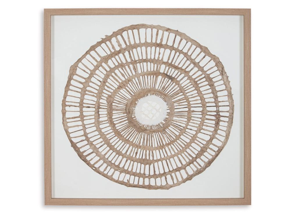 Signature Design by Ashley - Brockham Wall Décor in Brown - A8010304 veiw 1