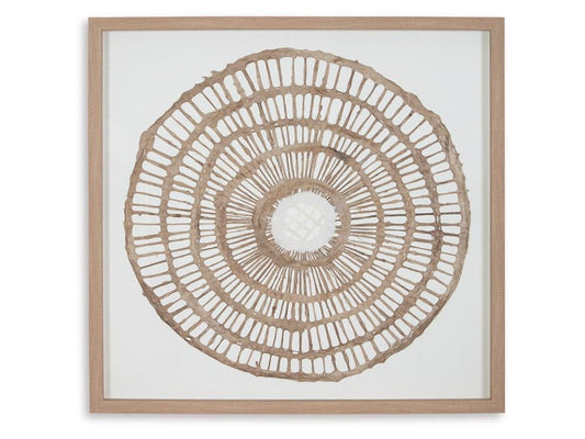 Signature Design by Ashley - Brockham Wall Décor in Brown - A8010304 veiw 1