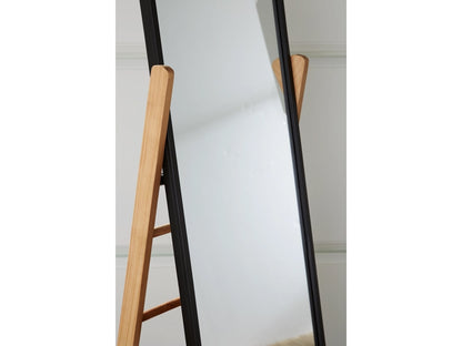 Signature Design by Ashley - Bronick Floor Mirror in Black/Brown - A8010342 veiw 4