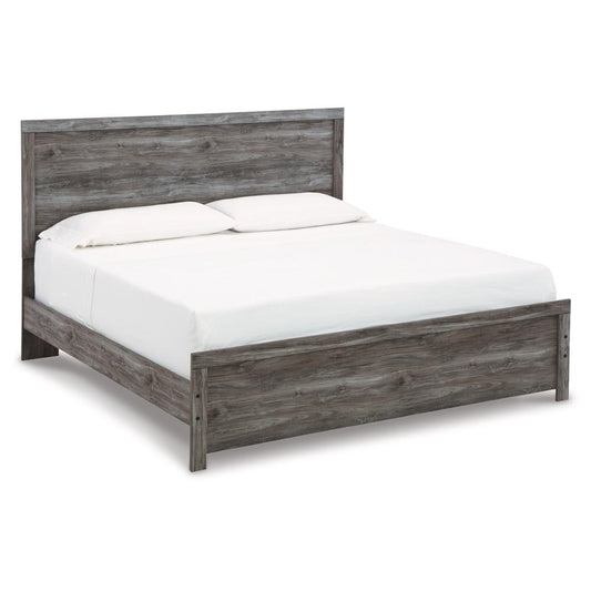 Signature Design by Ashley - Bronyan King Panel Bed in Dark Gray veiw 1