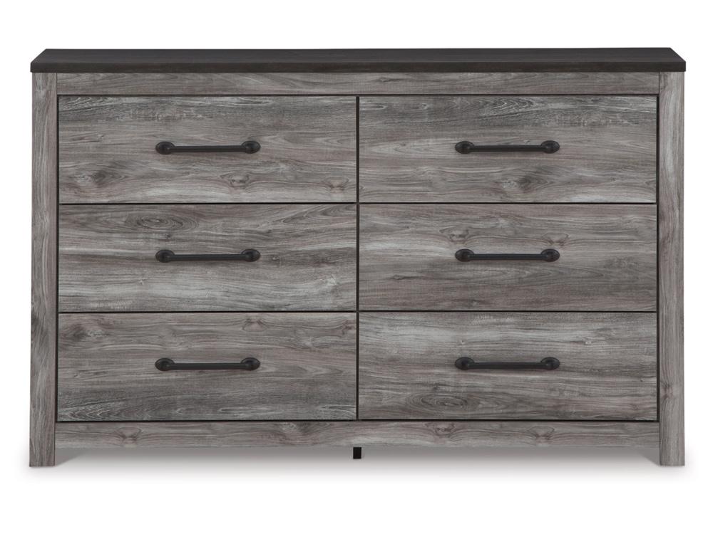 Signature Design by Ashley - Bronyan Six Drawer Dresser in Dark Gray - B1290-31 veiw 1