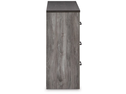 Signature Design by Ashley - Bronyan Six Drawer Dresser in Dark Gray - B1290-31 veiw 4