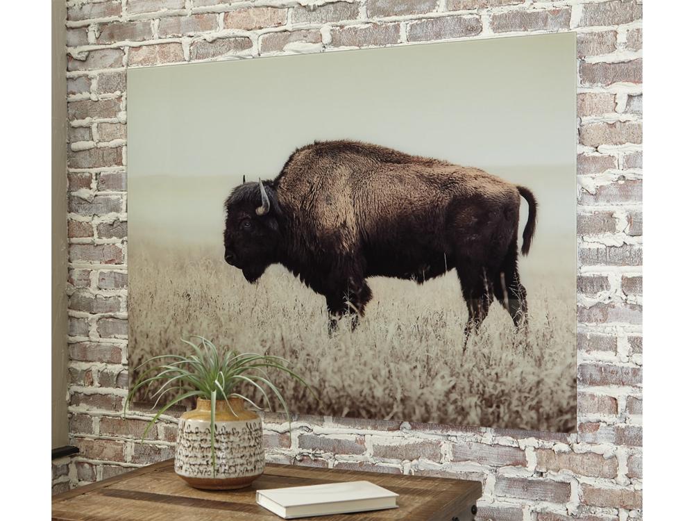 Signature Design by Ashley - Brutus Wall Art in Sepia - A8000289 veiw 2