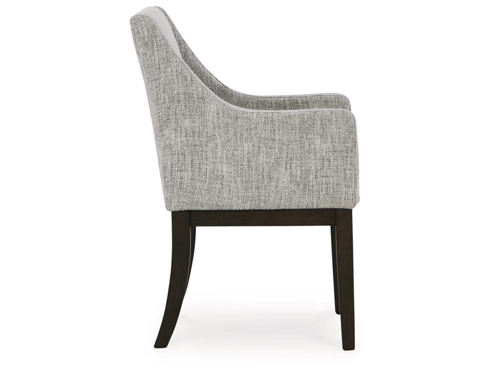 Signature Design by Ashley - Burkhaus Dining Uph Arm Chair (Set Of 2) in Brown/Black - D984-01A veiw 4