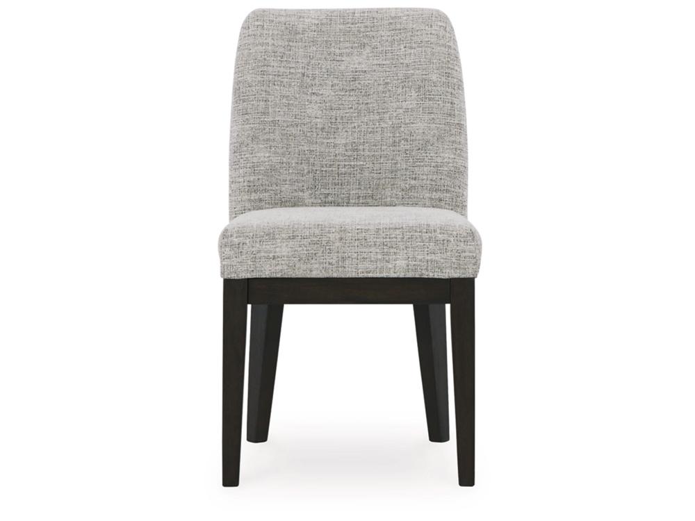 Signature Design by Ashley - Burkhaus Dining Uph Side Chair (Set Of 2) in Brown/Black - D984-01 veiw 1