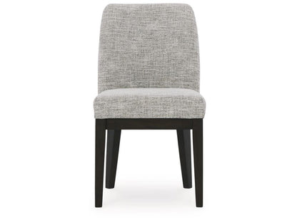 Signature Design by Ashley - Burkhaus Dining Uph Side Chair (Set Of 2) in Brown/Black - D984-01 veiw 3