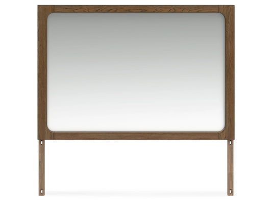 Signature Design by Ashley - Cabalynn Bedroom Mirror in Light Brown - B974-36 veiw 1