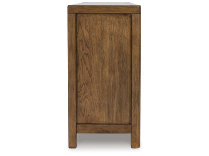 Signature Design by Ashley - Cabalynn Dining Room Server in Light Brown - D974-60 veiw 4