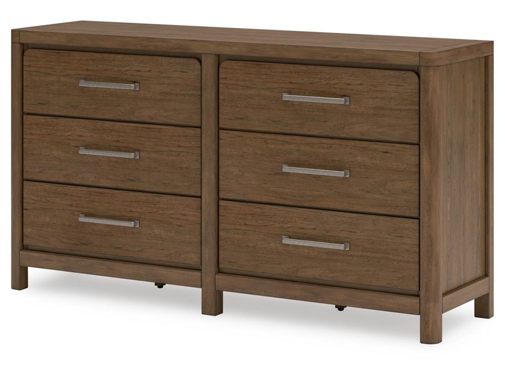 Signature Design by Ashley - Cabalynn Dresser in Light Brown - B974-31 veiw 3