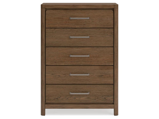 Signature Design by Ashley - Cabalynn Five Drawer C hest in Light Brown - B974-46 veiw 1
